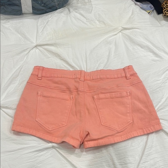 Forever 21 Studded Pink Denim Shorts- medium - Picture 4 of 4